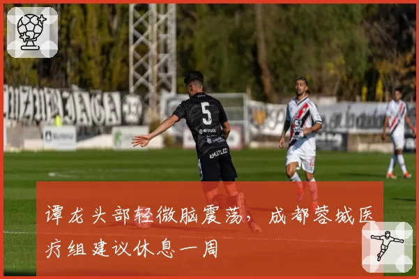 谭龙头部轻微脑震荡,成都蓉城医疗组建议休息一周